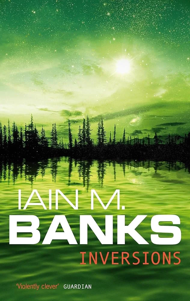 The cover for Iain M. Banks' Inversions