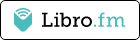 A white button with Libro.fm's logo.